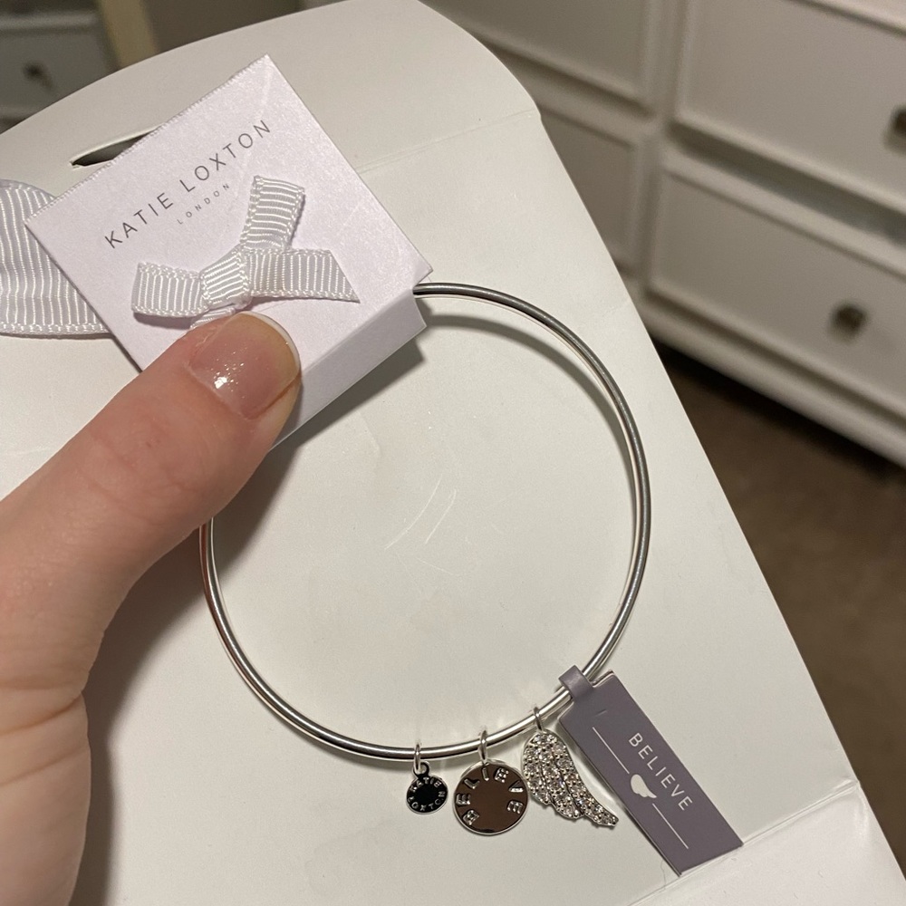katie loxton believe bracelet never worn!!